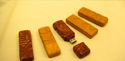 Handmade African USB Memory Drives